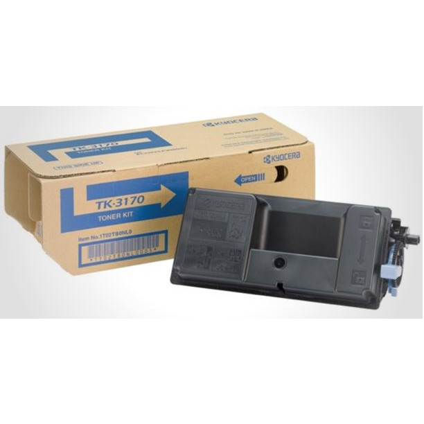 Tonerpatron - Kyocera TK-3170 - Sort - Op til 15.500 sider