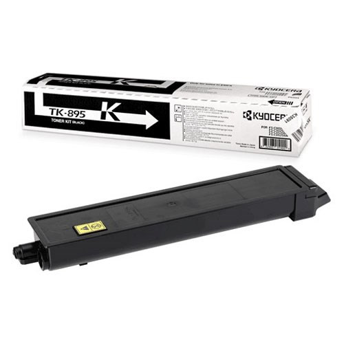 Toner - Kyocera TK-895K - Sort - 12.000 sider