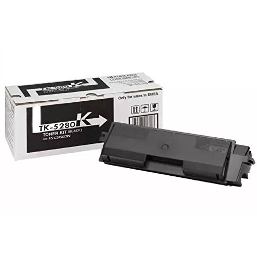 Toner - Kyocera TK-5280K - Sort - 13.000 sider