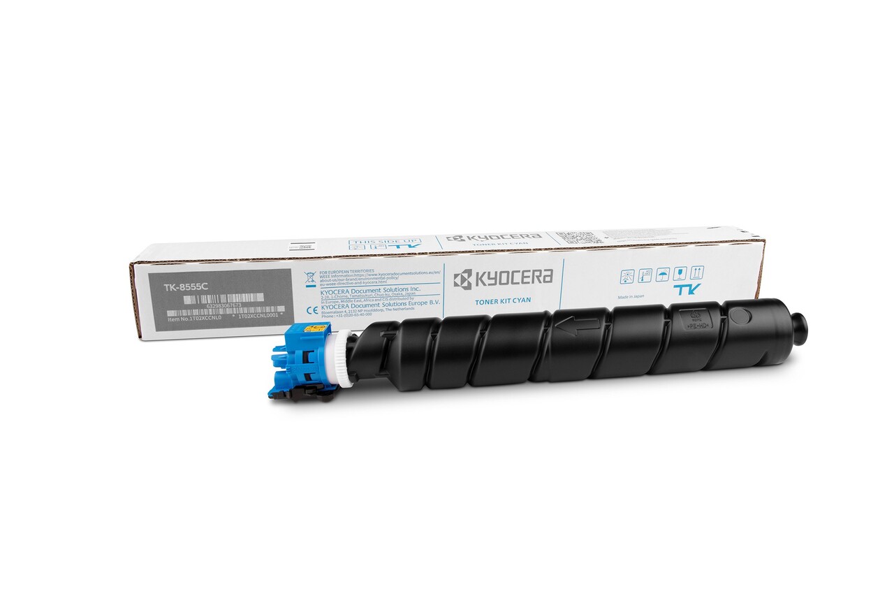 Tonerpatron - Kyocera TK-8555C - Cyan - 24.000 sider