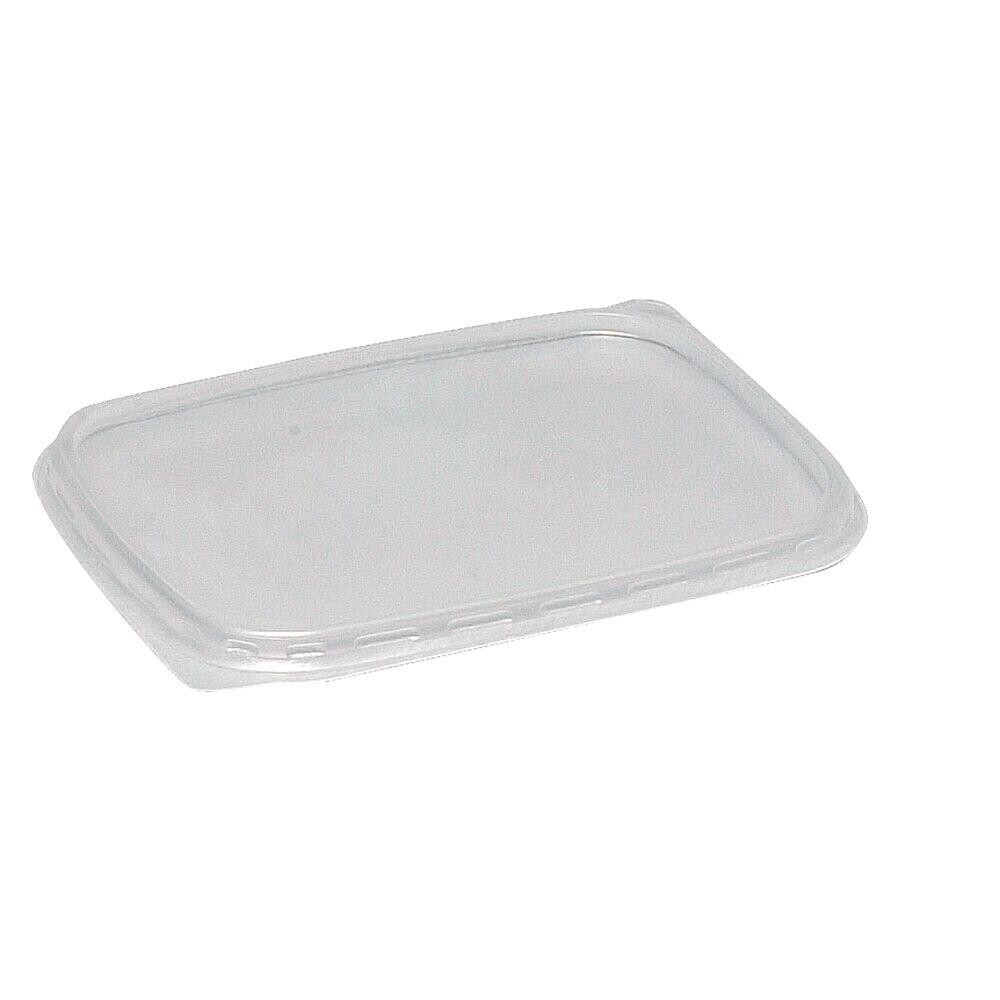 Låg, 11,3x10,5cm, klar, PP, til plastbakke - 1000 stk