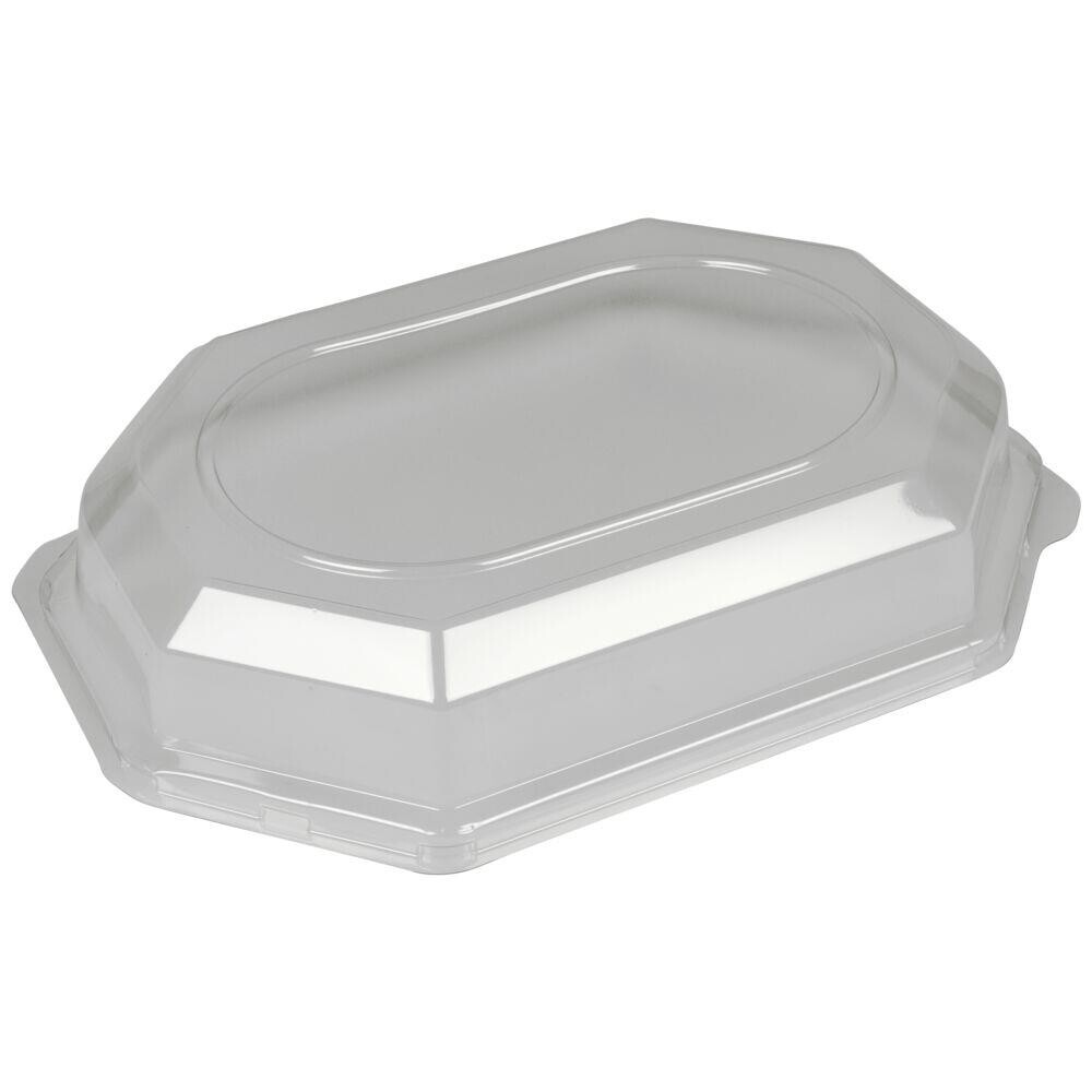 Låg, ABENA Cater-Line, 36x26x6,5cm, klar, RPET, til serveringsfad, lille - 100 stk