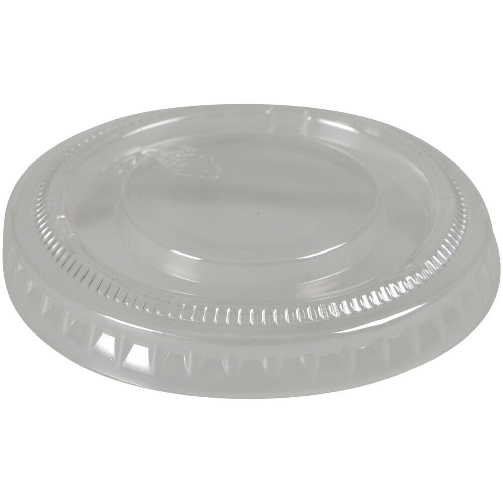 Låg, Abena Cater-Line, Ø6,2cm, klar, PET, rund, til bæger - 2500 stk