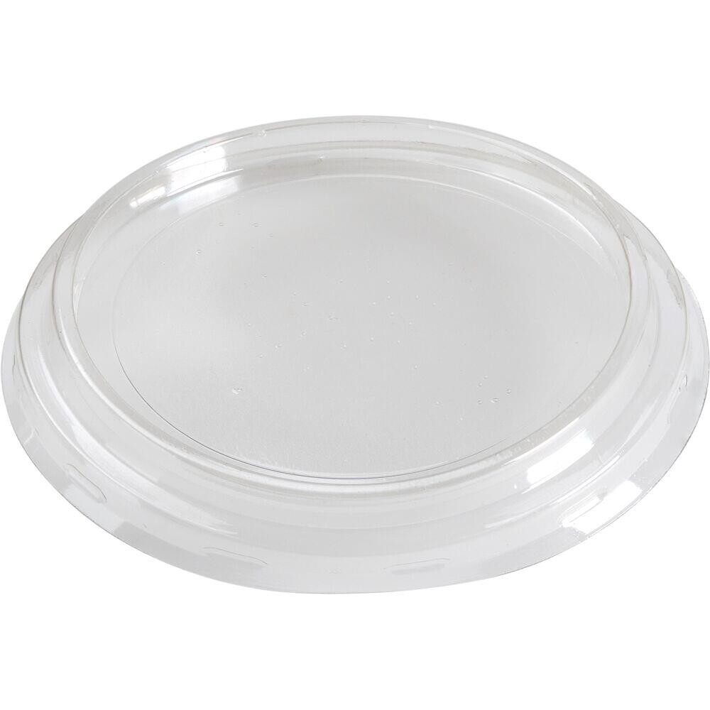 Låg, ABENA Cater-Line, Ø7,5cm, klar, PET/RPET, 80 % RPET + 20 % PET, rund, til bæger - 1000 stk