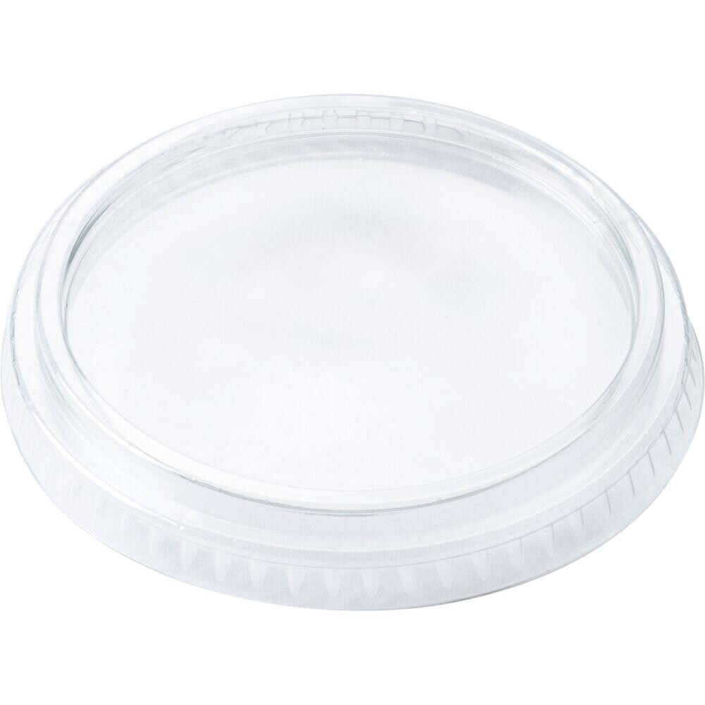 Låg, ABENA Cater-Line, Ø9,5cm, klar, PET, til bæger - 100 stk