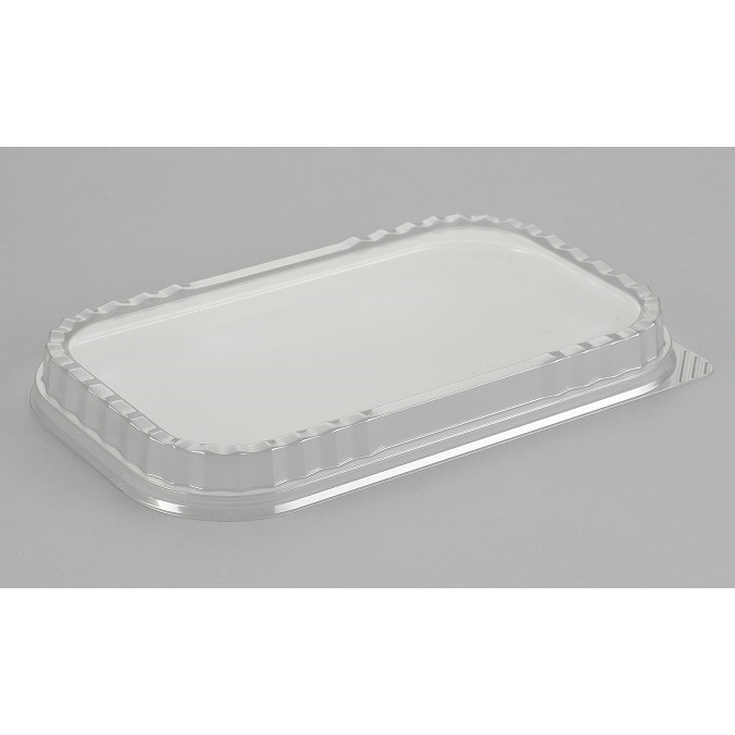 Låg dome OPS - til foliebakke til 1096 ml & 1400 ml - 100 stk.