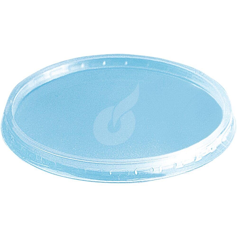 Låg, Ø10,1cm, klar, PP, til bæger - 1000 stk