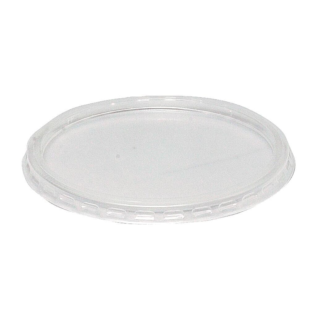 Låg, Ø10,1cm, klar, PP, til bæger - 1000 stk
