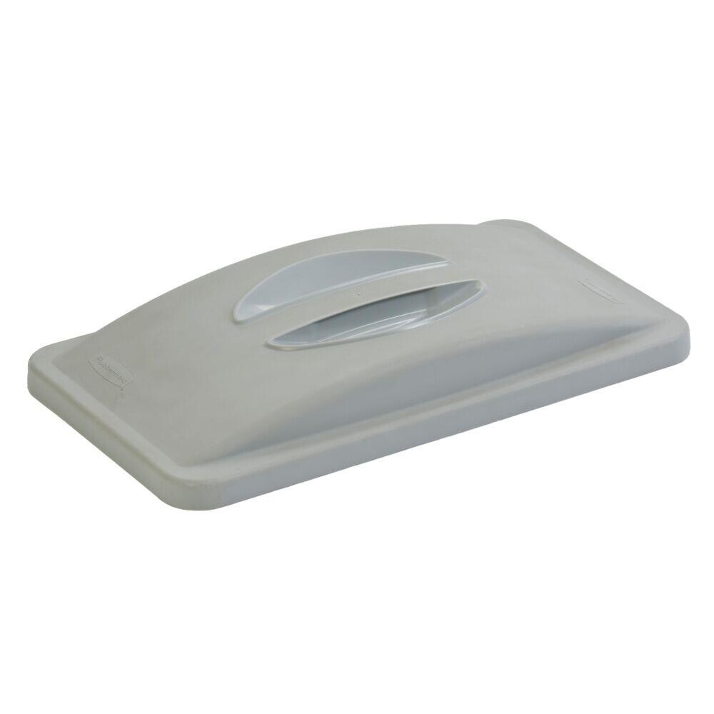 Låg, Rubbermaid, lukket, til kildesortering, grå,