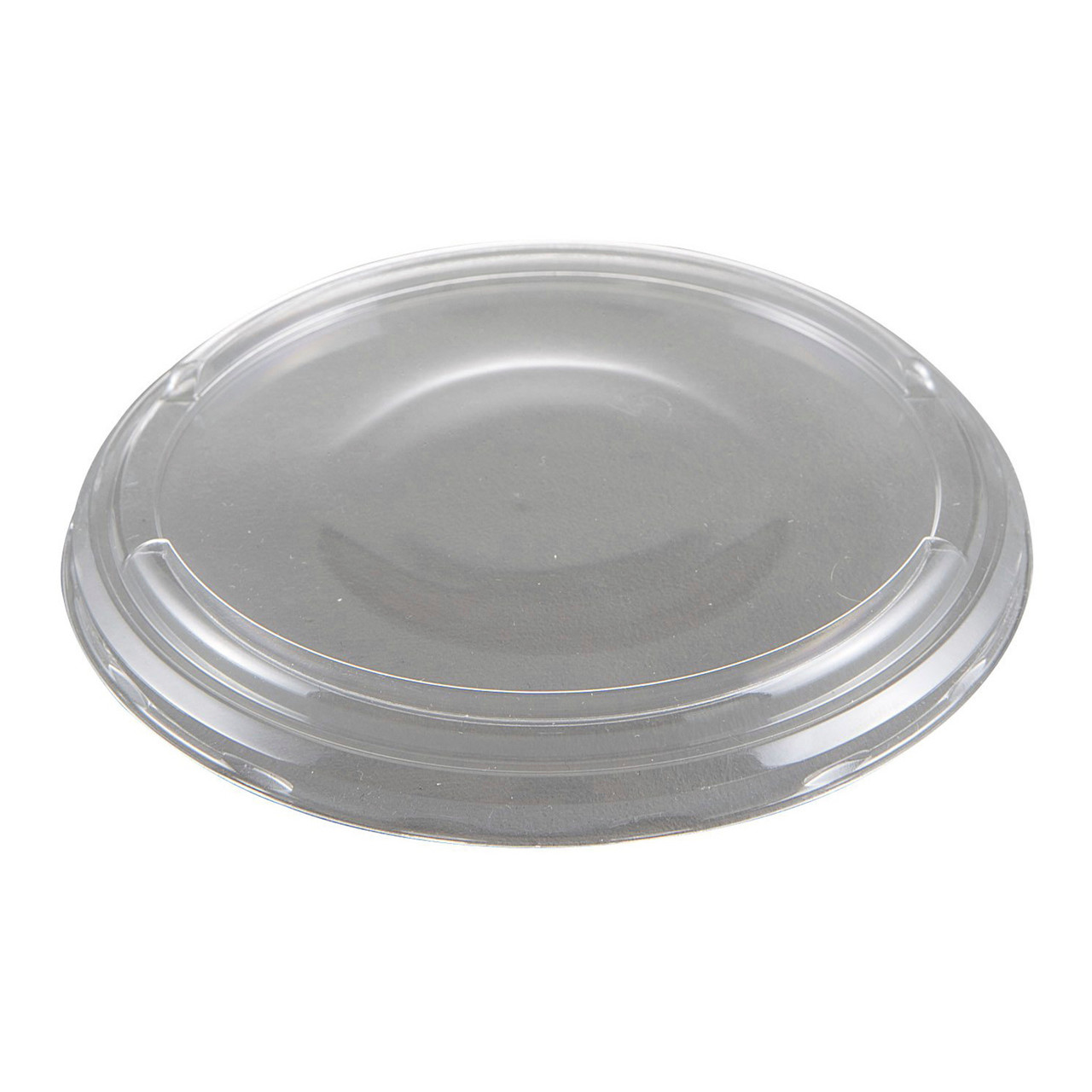 Låg til plastbakke rund klar Ø127x12mm Apet 684stk