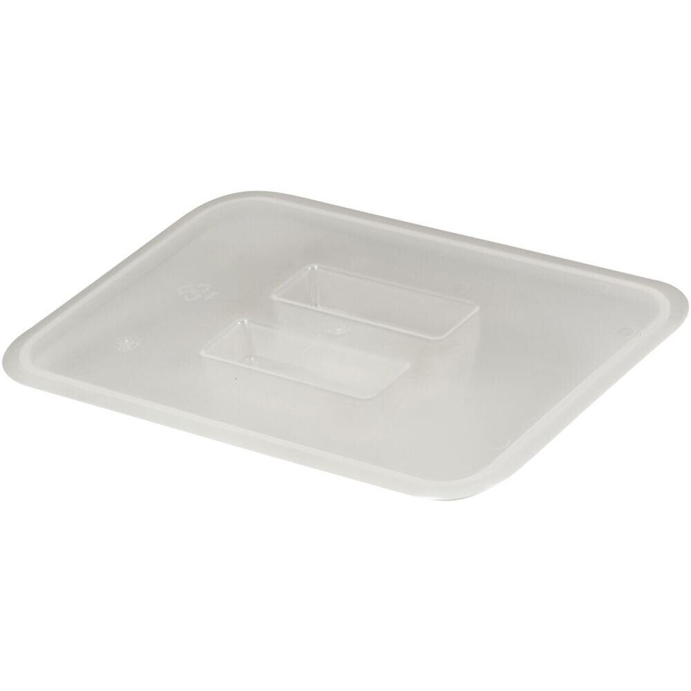 Låg, Tina Trolleys, klar, plast, til 6 l spand