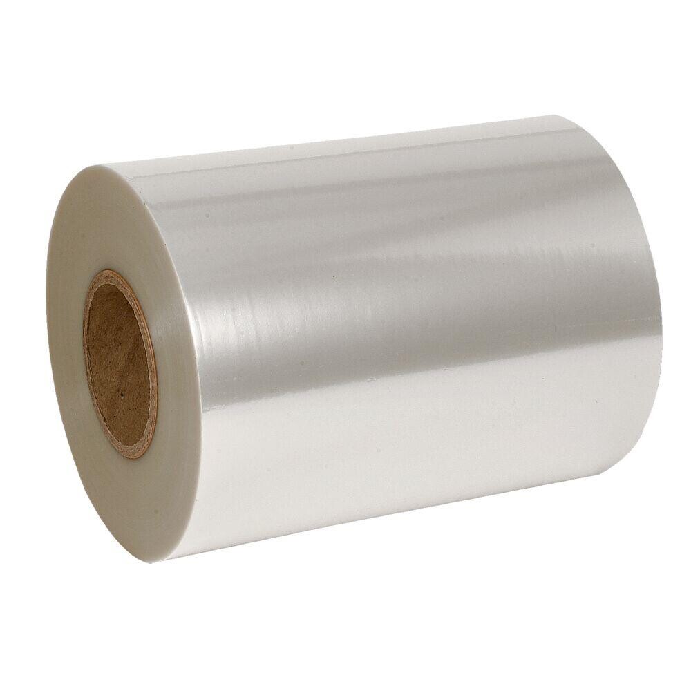Lågfolie, 500m x 430mm, Ø17,8cm, 40 micron, klar, PET, peelable