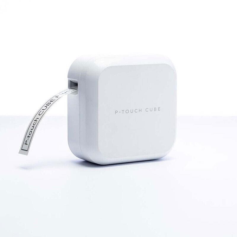 Labelprinter Brother PT-P710BT USB & Bluetooth Cube Plus hvid