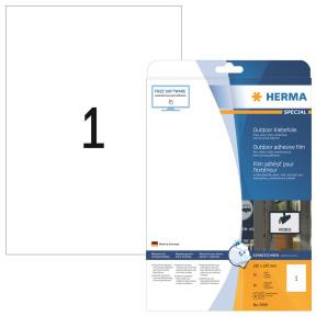 Labels - Outdoor Film - Hvid - 210 x 297 mm - A4 - HERMA - 10 stk.