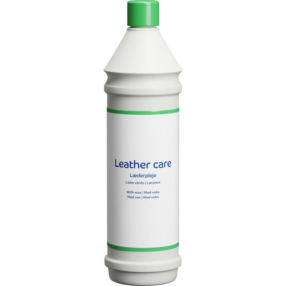 Læderpleje - ABENA - Med voks, farve og parfume - 1 L - 12 stk