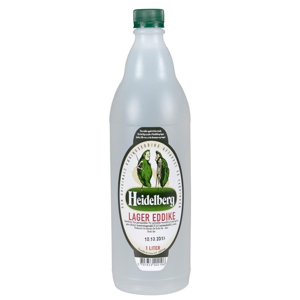 Lagereddike - Heidelberg 5% - Klar - 1 l - 12 stk