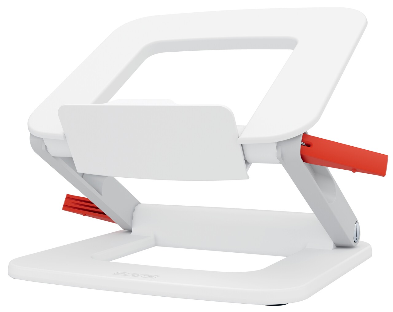 Laptop stand – Leitz Ergo - Justerbar - Multivinklet – Grå/Rød