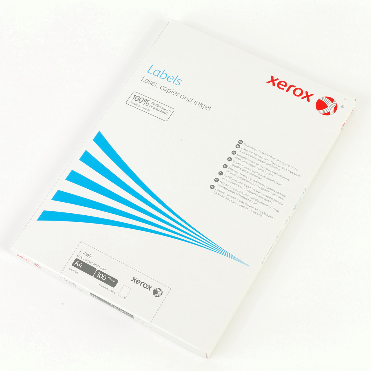 Laserlabels Xerox 93x99mm - 003R96288 6 stk pr. ark - 100ark
