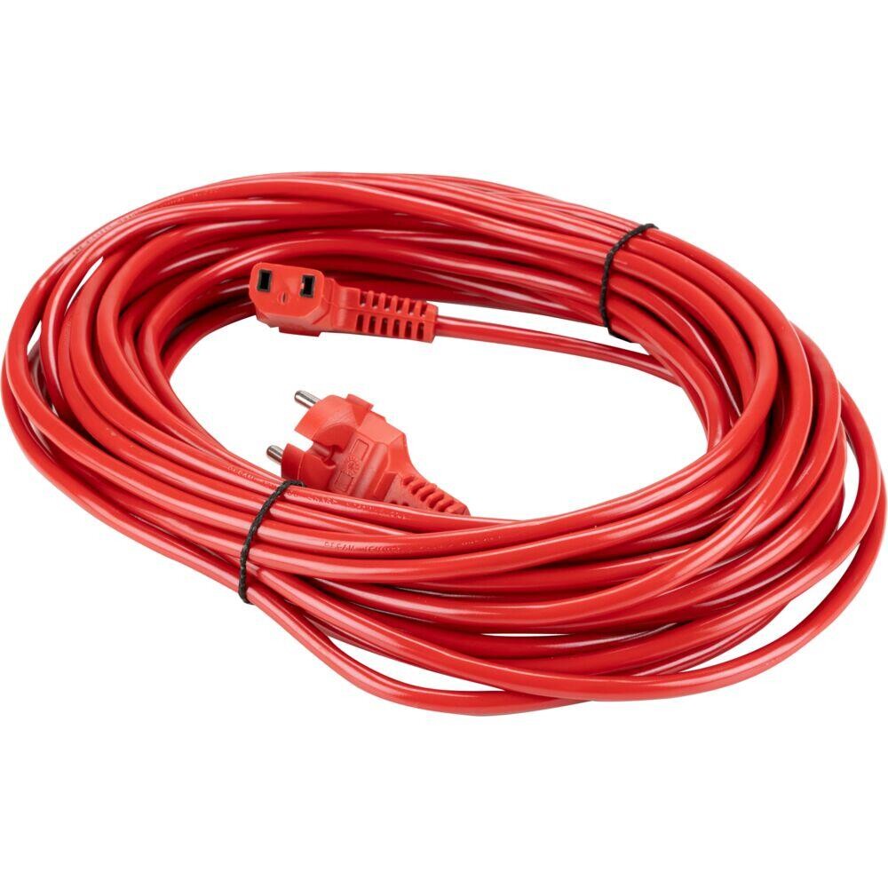 Ledning, ABENA, MV Plus, rød, 15 m - 1 stk
