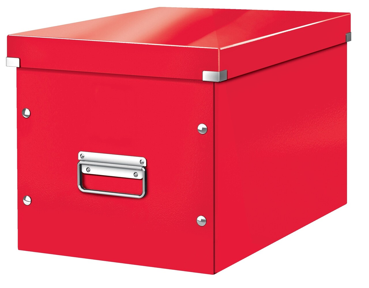 Arkivboks Leitz WOW Click&Store Cube Large rød