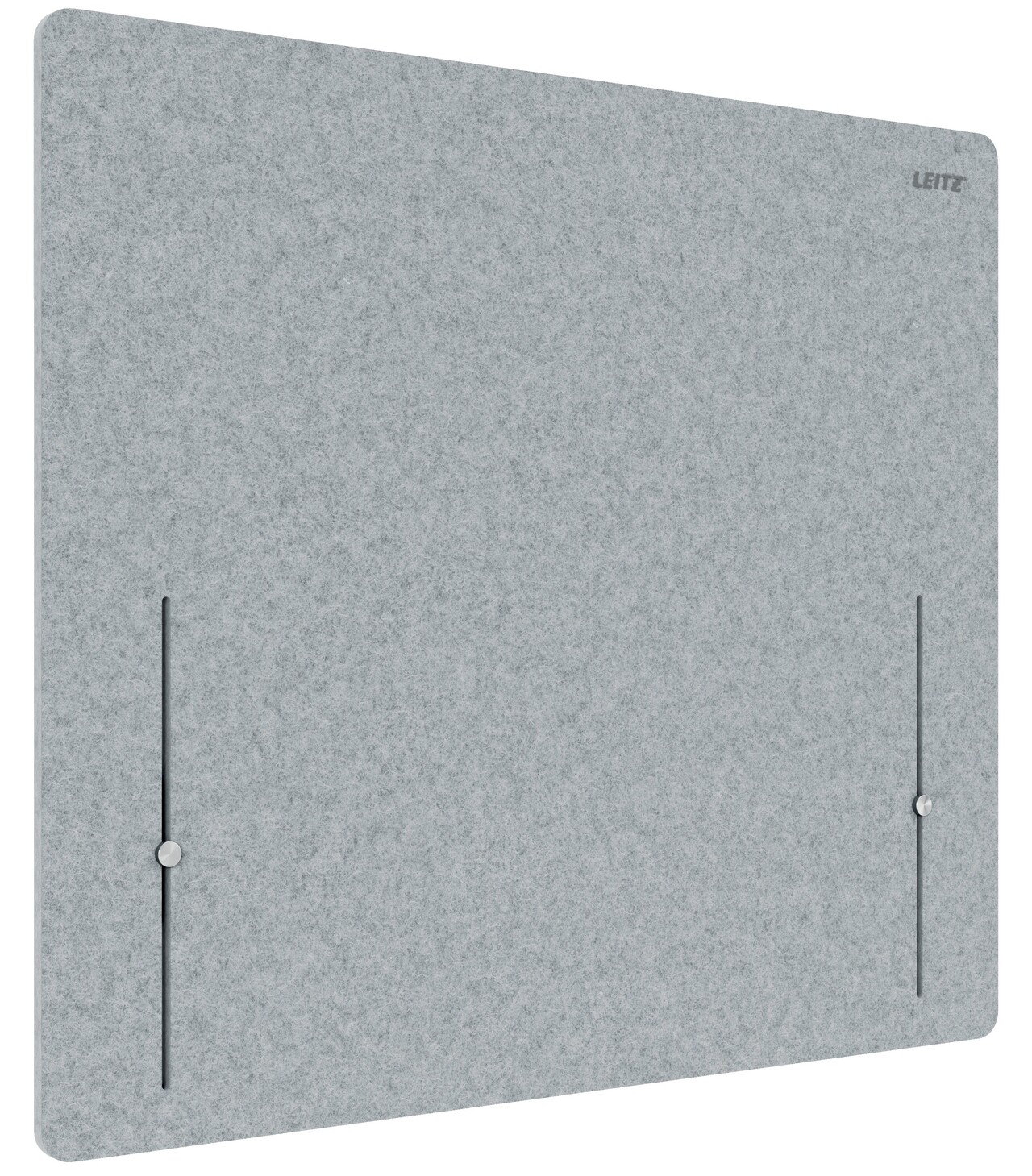 Leitz Bordskærmvæg højdejust 80x70cm grå