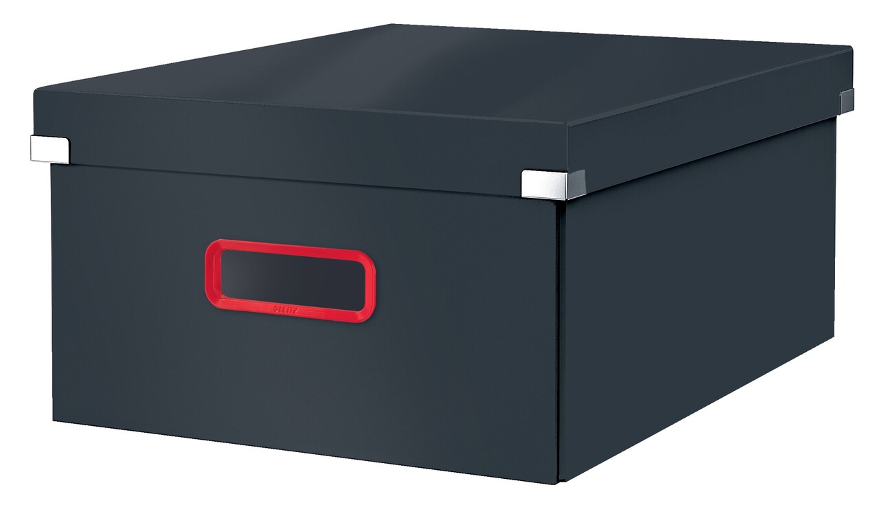 Opbevaringskasse Leitz C&S Cosy storage box grey L