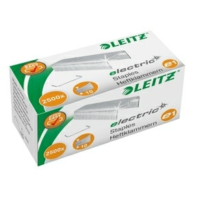 10 stk. Leitz Staples No10 E1 Electric Box/2500 - Køb minimum 10 stk.