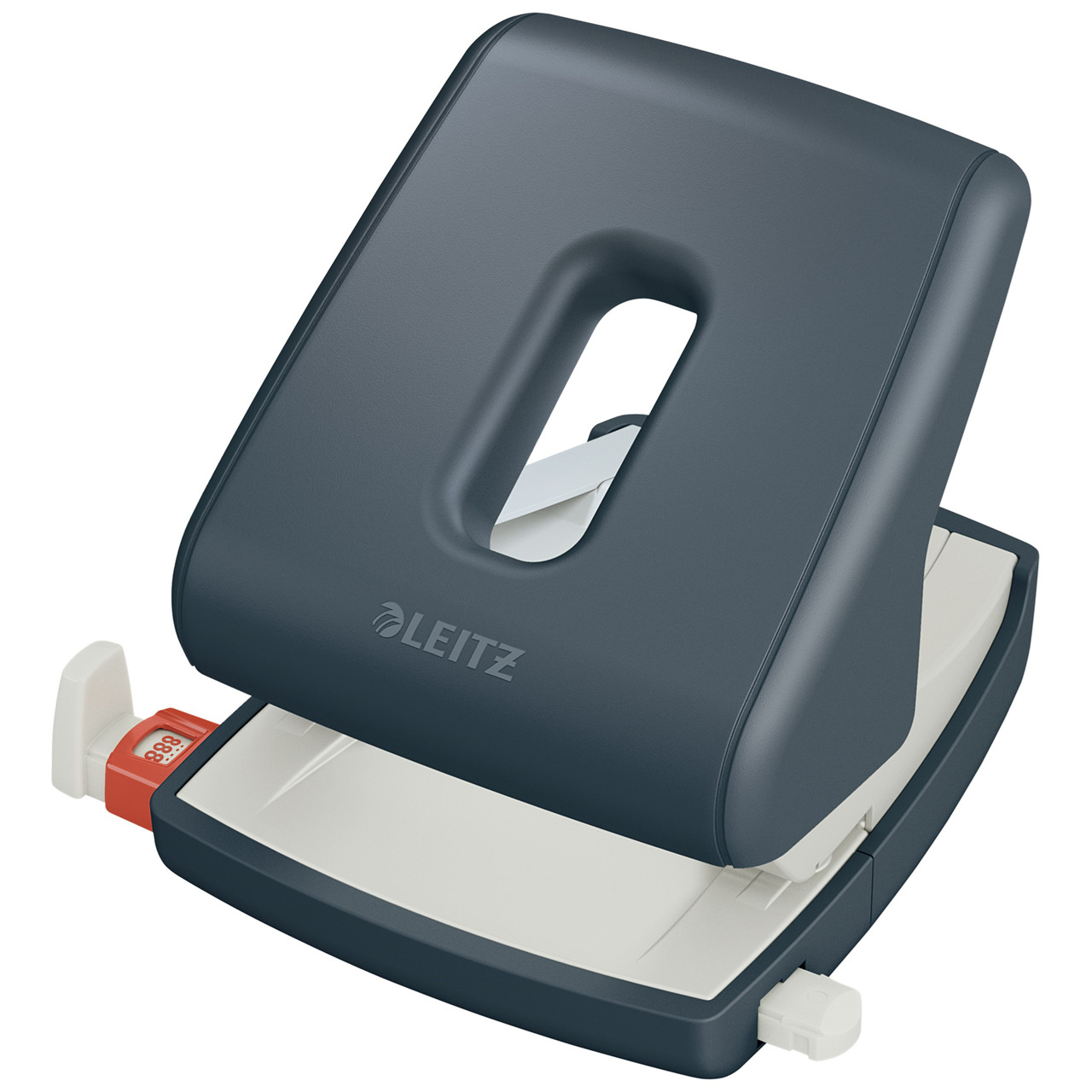 Hulmaskine Leitz Cosy 2-huls t 30ark grå