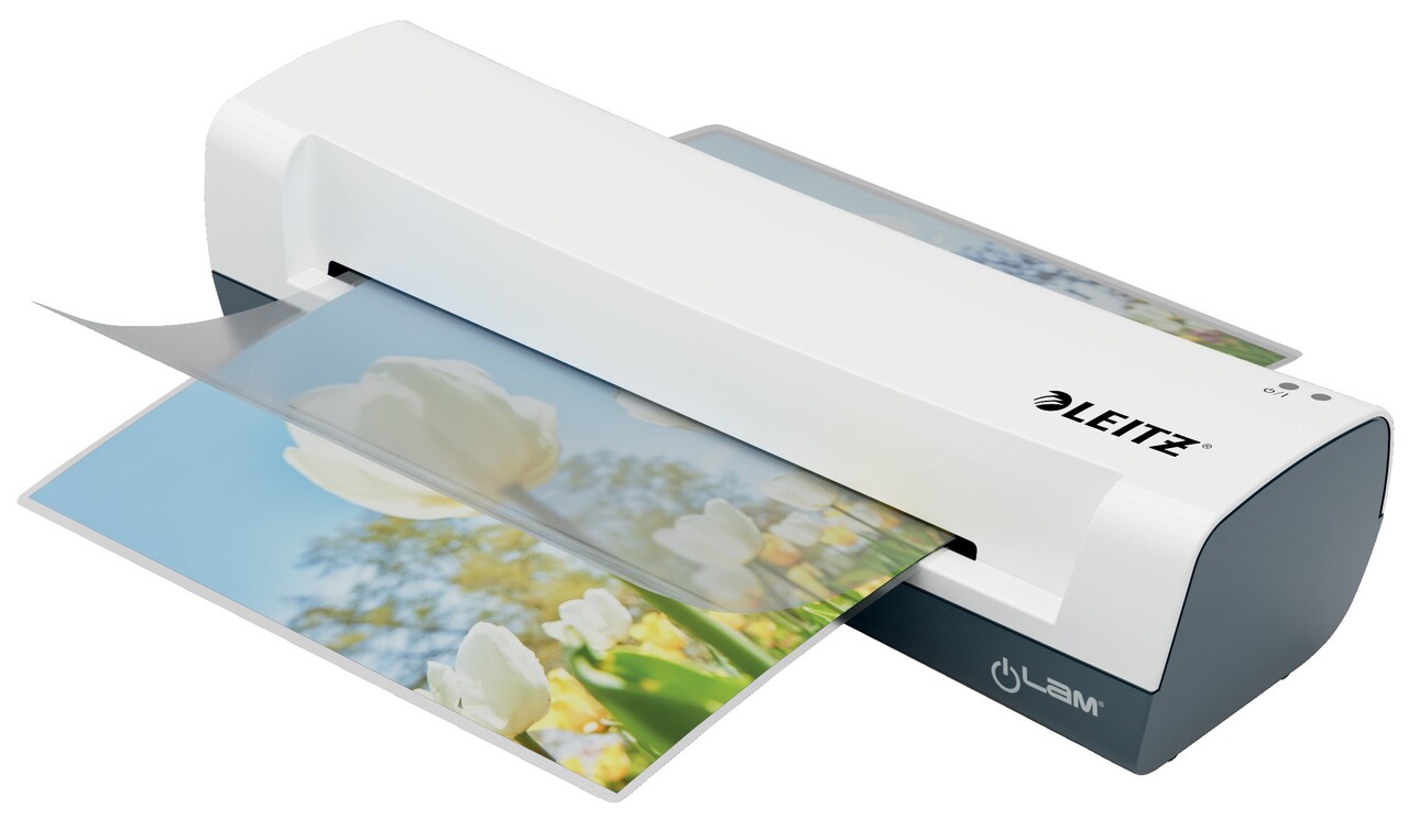 Lamineringsmaskine Leitz iLAM Home A4 hvid