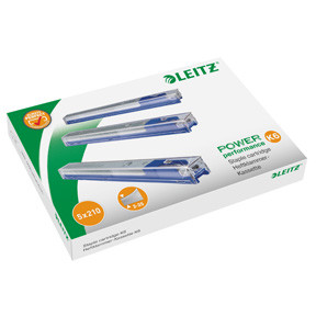 Hæfteklammekassette - Leitz K6 26/6 - Stål - 5 x 210 stk