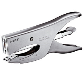 Leitz Plier 5549 backload 40 sheets silver