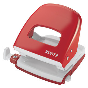 Leitz Hole punch 5008 2h/30 sheets red