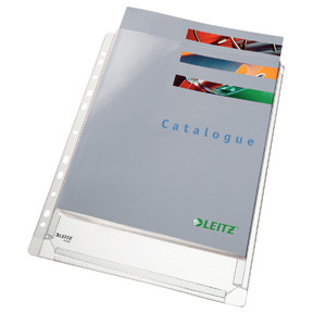 Lomme - Leitz Ekspanderende 170my A4 - Glasklar - 10 stk