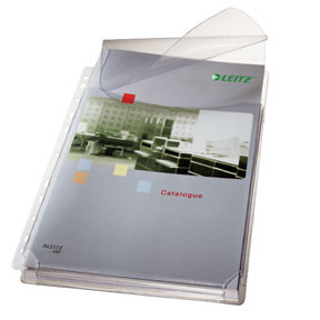 10 stk. Leitz Pocket Expanding 170my w/flap A4 TO (5)