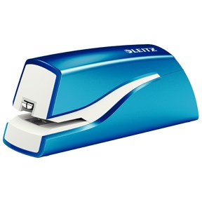 Leitz Stapler WOW battery 10 sheets blue