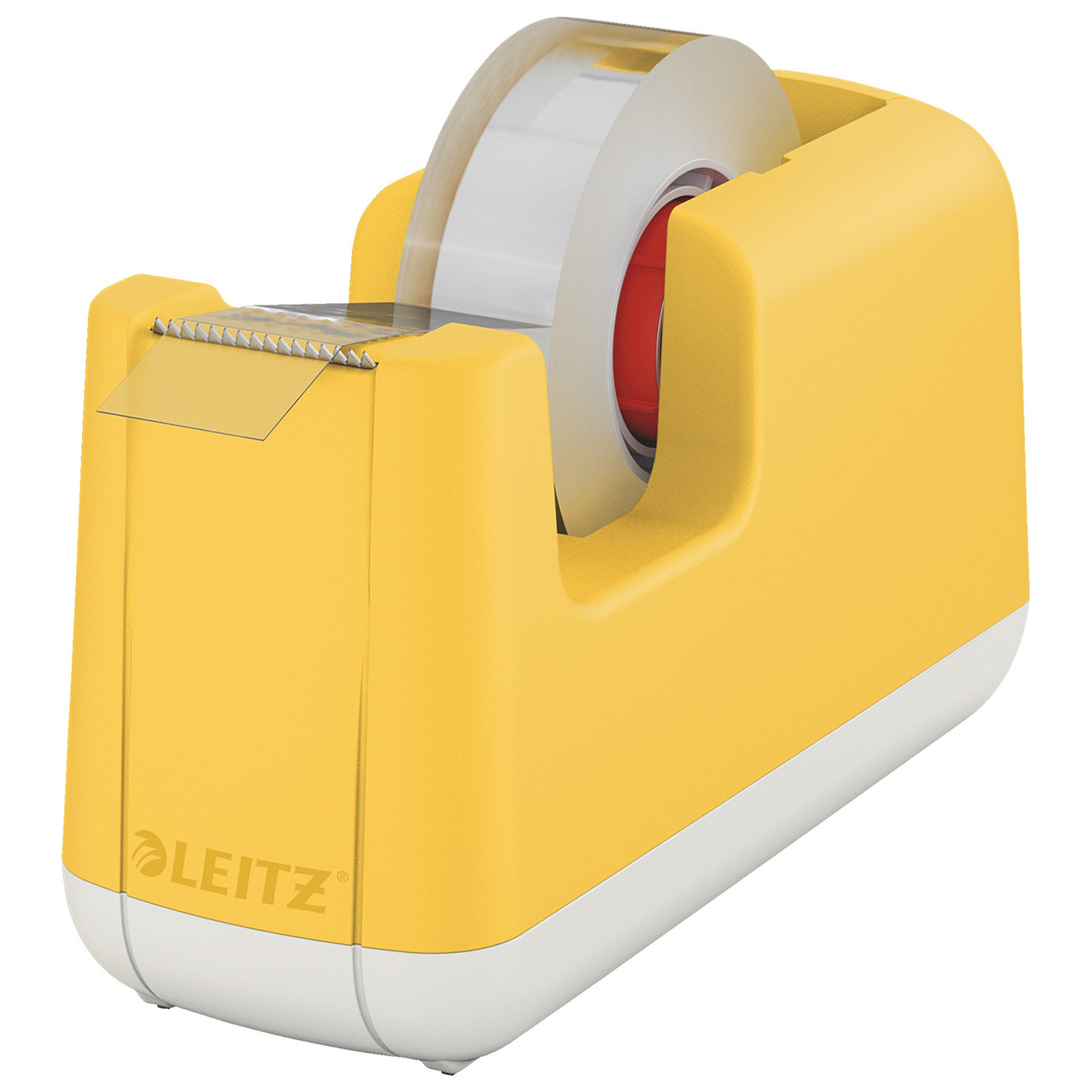 Tapedispenser inklusiv tape Leitz Cosy gul