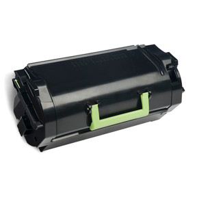 Lasertoner - Lexmark 522 - Sort - 6.000 sider