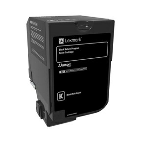 Lasertoner - Lexmark CS720 Sort - Return Program - 3.000 sider