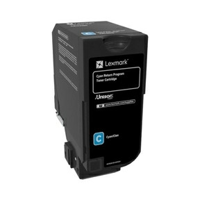 Lexmark CS720 toner cyan 3k (return)