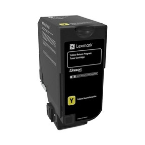Lexmark CS720 toner yellow 3k (return)
