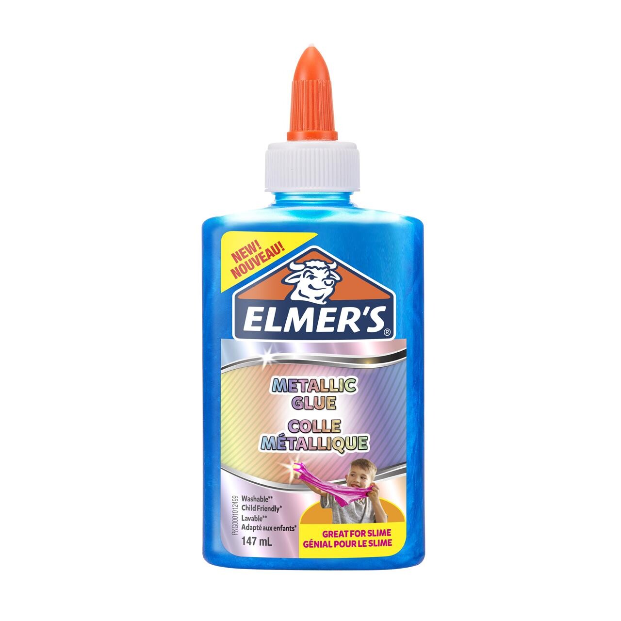Elmers glue Metallic blå 147ml