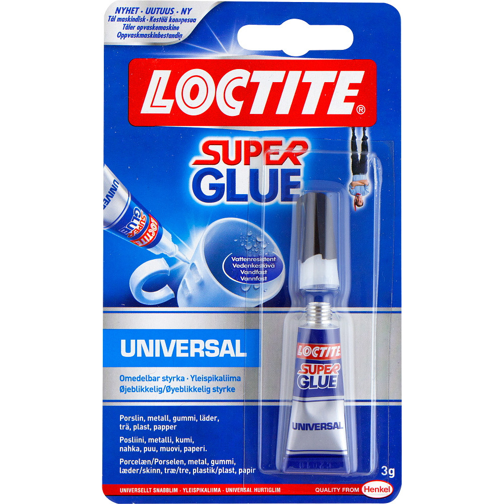 Sekundlim - Loctite Super Glue - 3 g