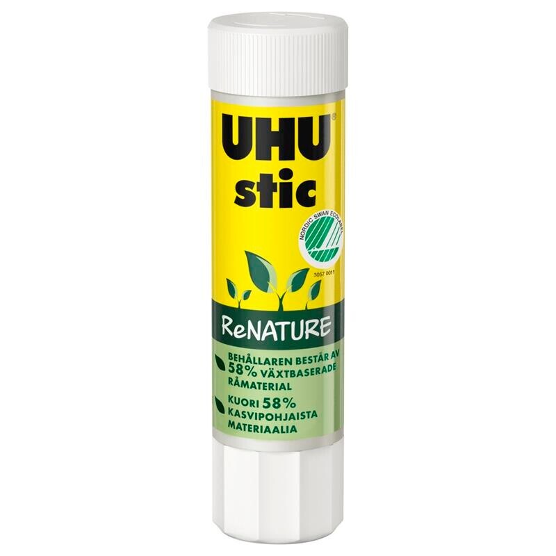 Limstift UHU ReNATURE 8,2g Transparent