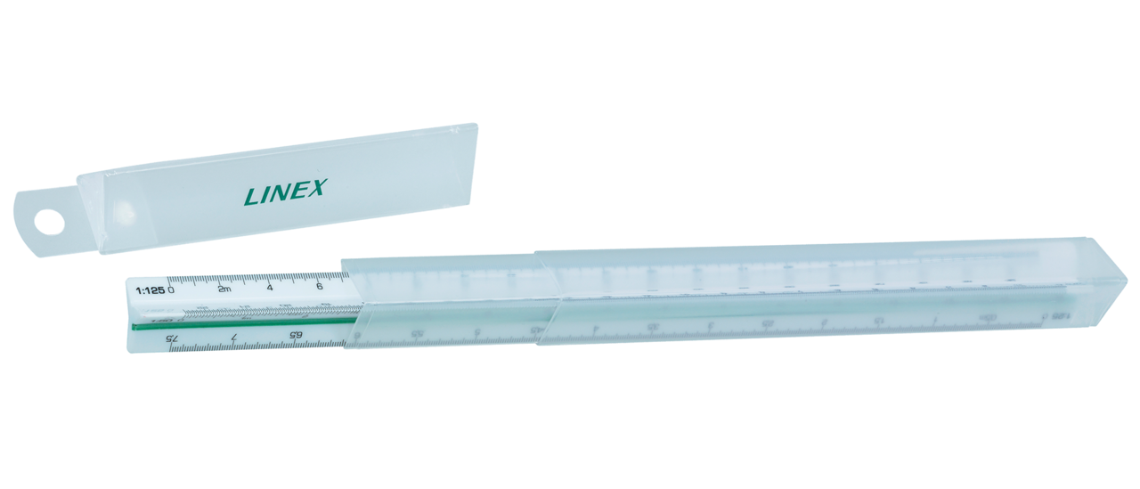 Arkitekt lineal Trekantet Målestok 311 Linex