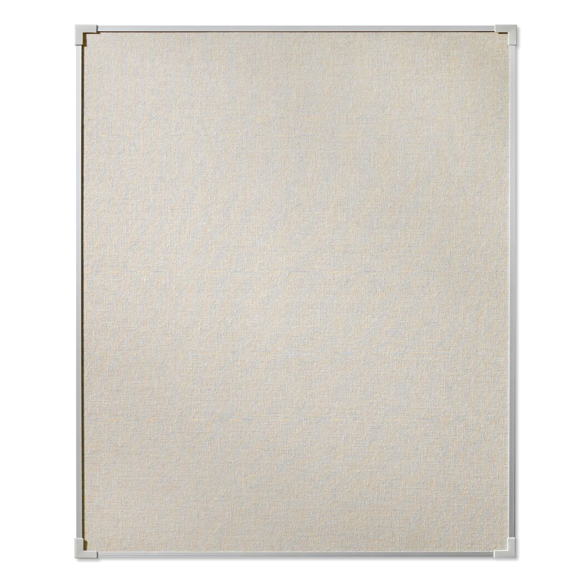 Opslagstavle med naturstof og aluramme Lintex Boarder - 100 x 120 cm