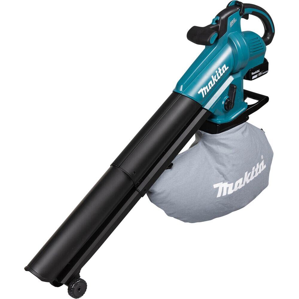 Løvsuger - Makita LXT - Lithium-Ion - Blå - Regulerbart blæserør