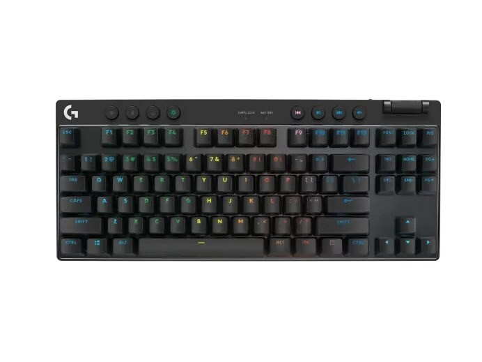 Trådløst Tastatur - Logitech G PRO X TKL LIGHTSPEED - Sort - Nordic layout