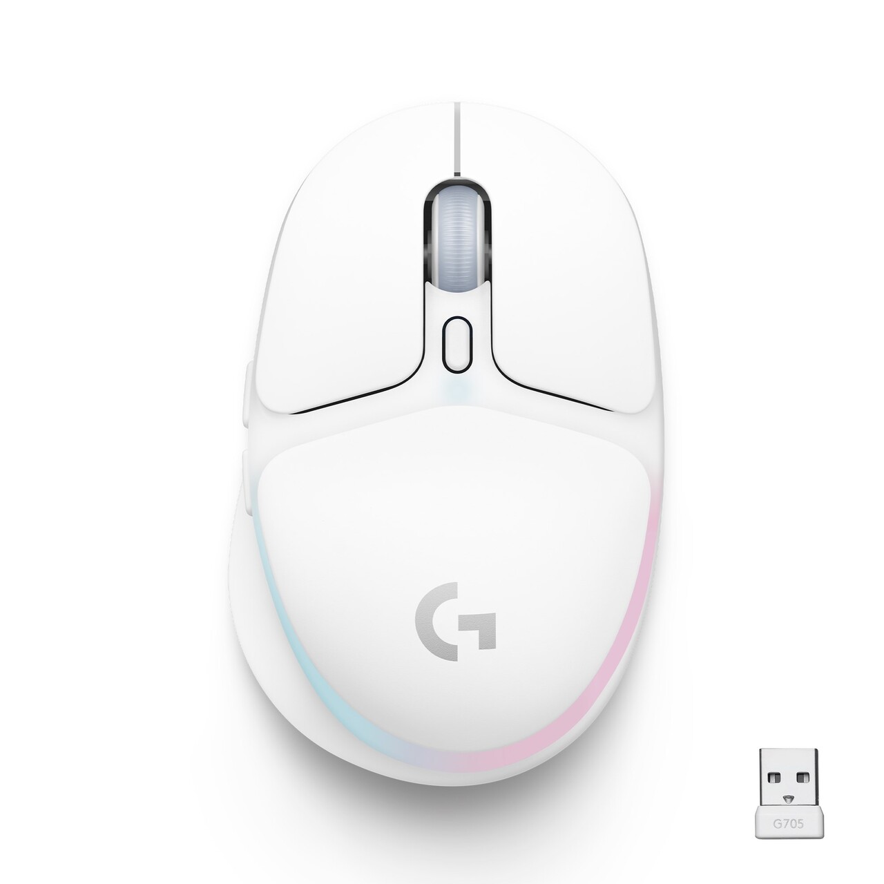 Trådløs gaming mus Logitech G705 Off White
