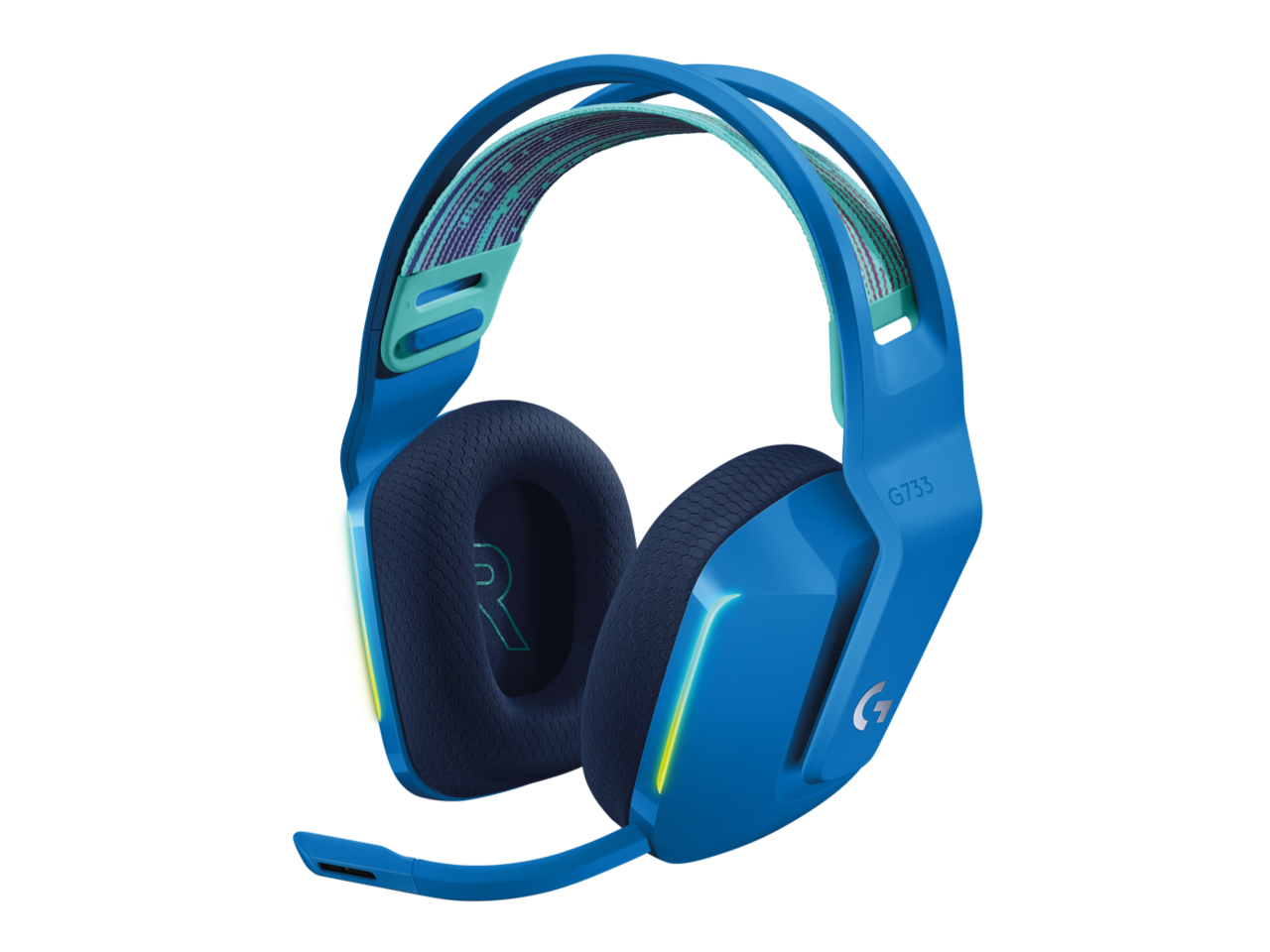 Gaming Headset Logitech G733 LIGHTSPEED Wireless RGB Blue