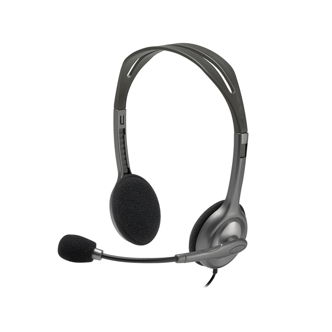 Logitech H111 Stereo headset, Black